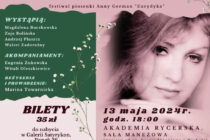 Koncert piosenek Anny German. Bilety na "Eurydykę" już do nabycia