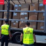 Służby wykryły i udaremniły przemyt prawie 8 ton tytoniu