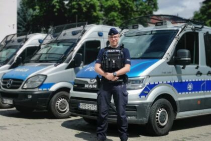 Legnicki policjant uratował nieprzytomnego mężczyznę