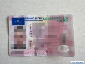 Pijany Ukrainiec z fałszywym prawem jazdy szalał po ulicach Legnicy