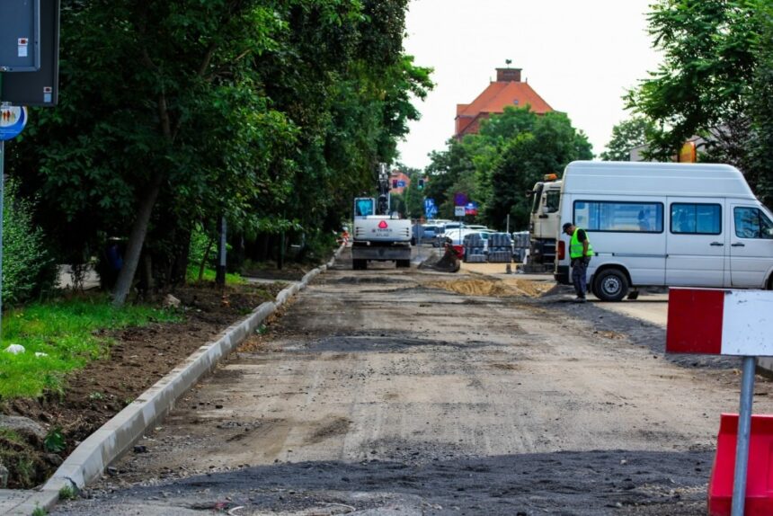 Remont ulicy Gwiezdnej. Zmiana w organizacji ruchu