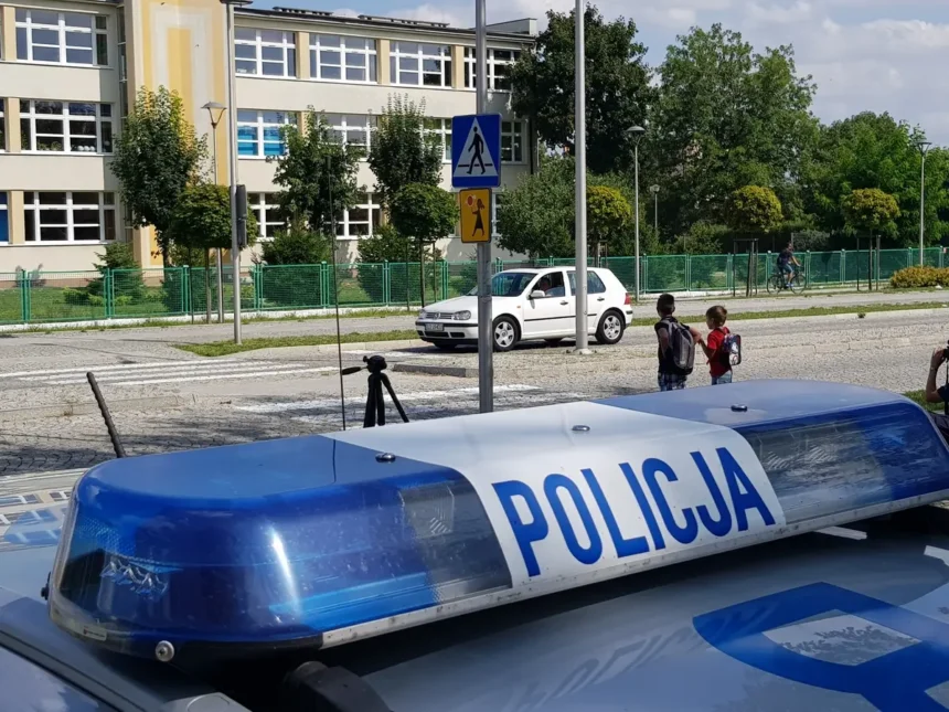 „Bezpieczny powrót do szkoły”. Profilaktyczna akcja legnickiej policji