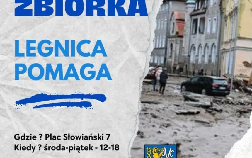Legnica pomaga powodzianom! Ruszyła zbiórka dla poszkodowanych