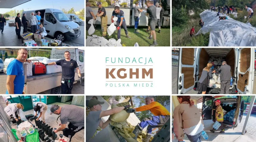 Fundacja KGHM przekaże 5 mln zł poszkodowanym w wyniku powodzi