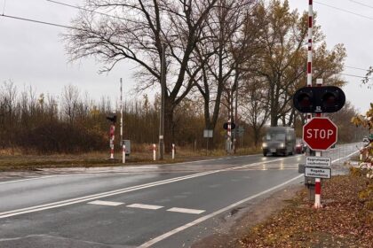 Uszkodzone rogatki w Rzeszotarach. Zachowajcie ostrożność!