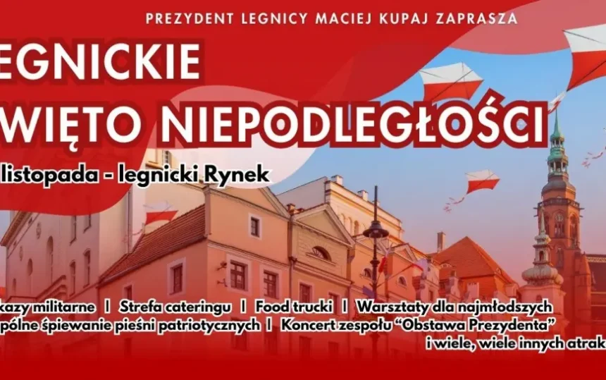 Legnickie Święto Niepodległości 2024. Sprawdź program obchodów
