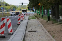 Jest umowa na dokończenie dróg rowerowych i chodników na al. Piłsudskiego