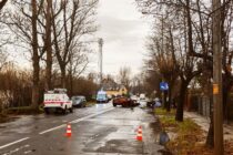 Pijany kierowca spowodował wypadek na ul. Zamiejskiej