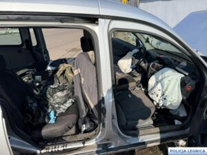 Pijany kierowca wjechał autem w budynek. Miał dwa dożywotnie zakazy