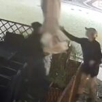 Ukradli parasol ogrodowy