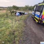 Legniczanin uciekał przed policją... bez powodu. 66-latek wylądował w rowie
