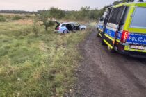 Legniczanin uciekał przed policją... bez powodu. 66-latek wylądował w rowie