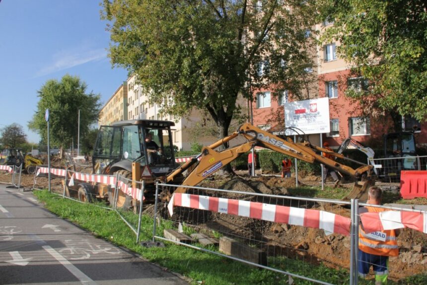 Przebudowa ulicy Śląskiej w Legnicy