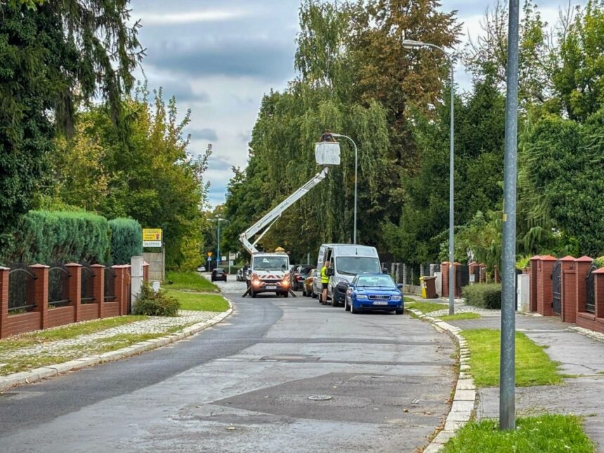 oświetlenie uliczne w Legnicy