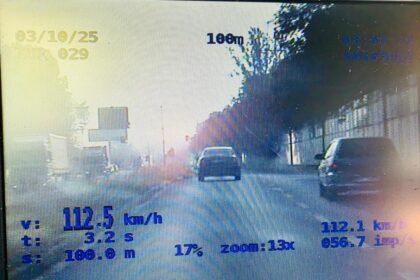 Pirat drogowy jechał 112 km/h w terenie zabudowanym