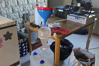 Legnicka policja zlikwidowała laboratorium produkujące metamfetaminę