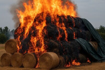 Pożar w Kunicach, sprawcą prawdopodobnie 13-latek