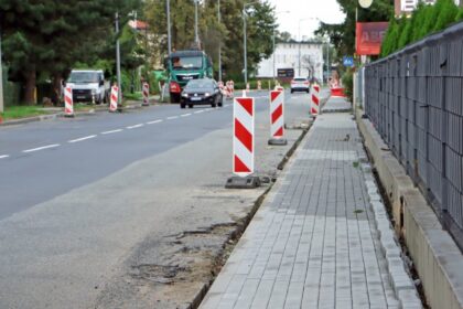 Remont Nowodworskiej i Zamiejskiej w Legnicy