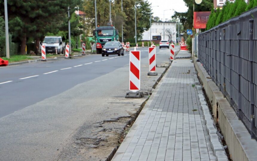 Remont Nowodworskiej i Zamiejskiej w Legnicy