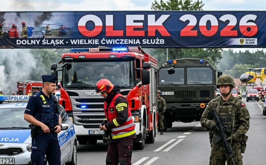 OLEK 2026 - wielkie ćwiczenia służb na Dolnym Śląsku