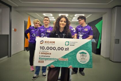 Kompetentny Gilbert wybrany. Uczniowie z Chocianowa najlepsi w olimpiadzie KGHM