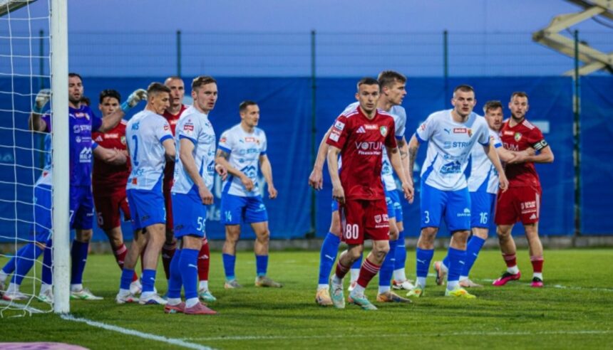 Przegrana Miedzi Legnica z Pogonią Siedlce