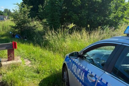 Szalony pościg na Pątnowskiej. Odurzony amfetaminą uciekał skradzionym motocyklem