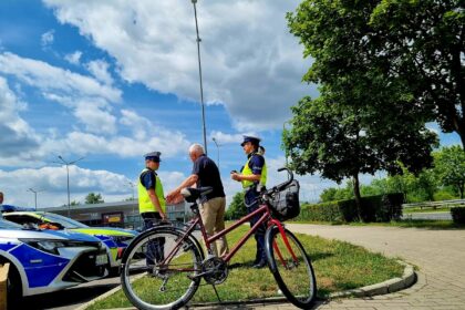 Akcja policji w Legnicy. Posypały się mandaty dla cyklistów