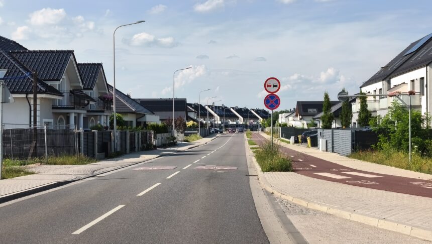 Ulica Karlińskiego w Legnicy