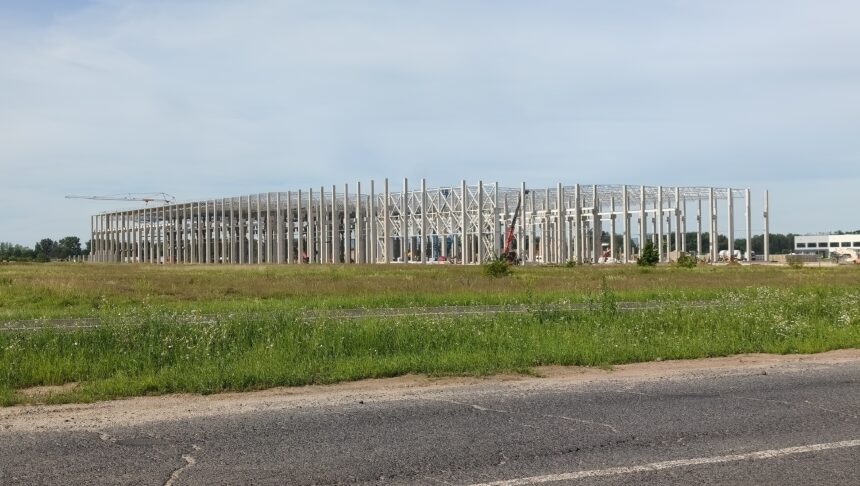 Fabryka wież wiatrowych rośnie w oczach