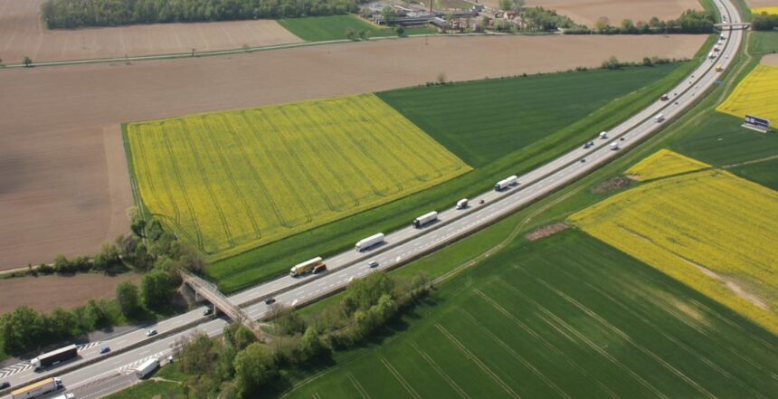 Remont betonowego odcinka autostrady A4 Krzyżowa – Krzywa