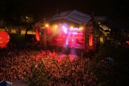 Koncert w ramach Dni Legnicy na Polanie Angielskiej w Parku Miejskim