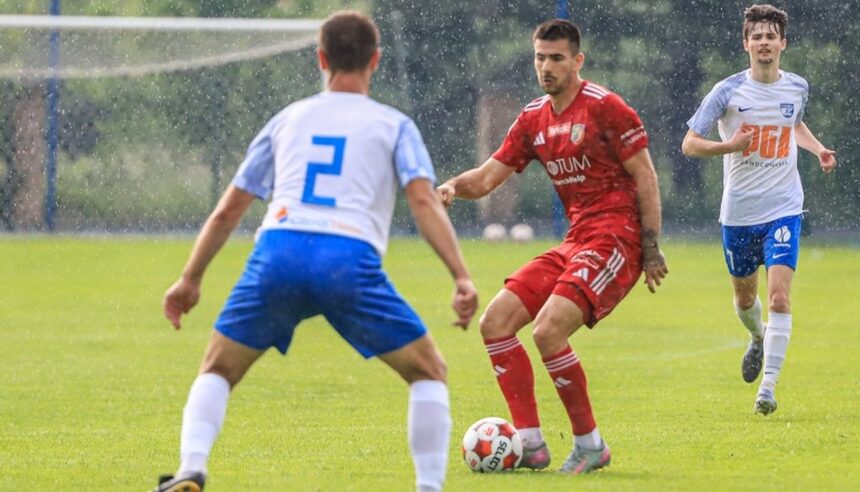 Miedź Legnica zagrała sparing z KS Łomnica