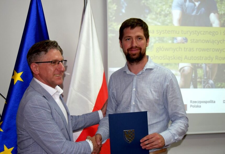 Wielkie łączenie tras rowerowych pod Legnicą. Powstanie sieć połączona z Cyklostradą Dolnośląską