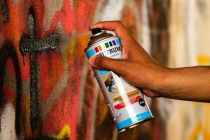 Farba w spraru - mural, graffiti
