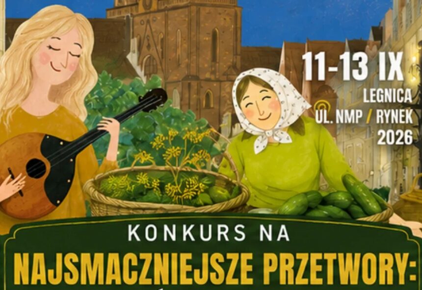 Legnickie Święto Ogórka 2026. Konkurs na przetwory i warzywa