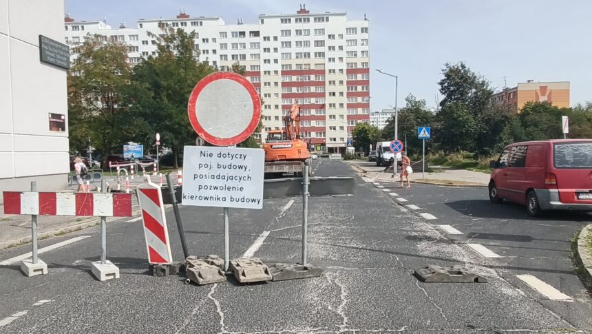 Rozpoczął się remont ul. Zesłańców Sybiru w Legnicy