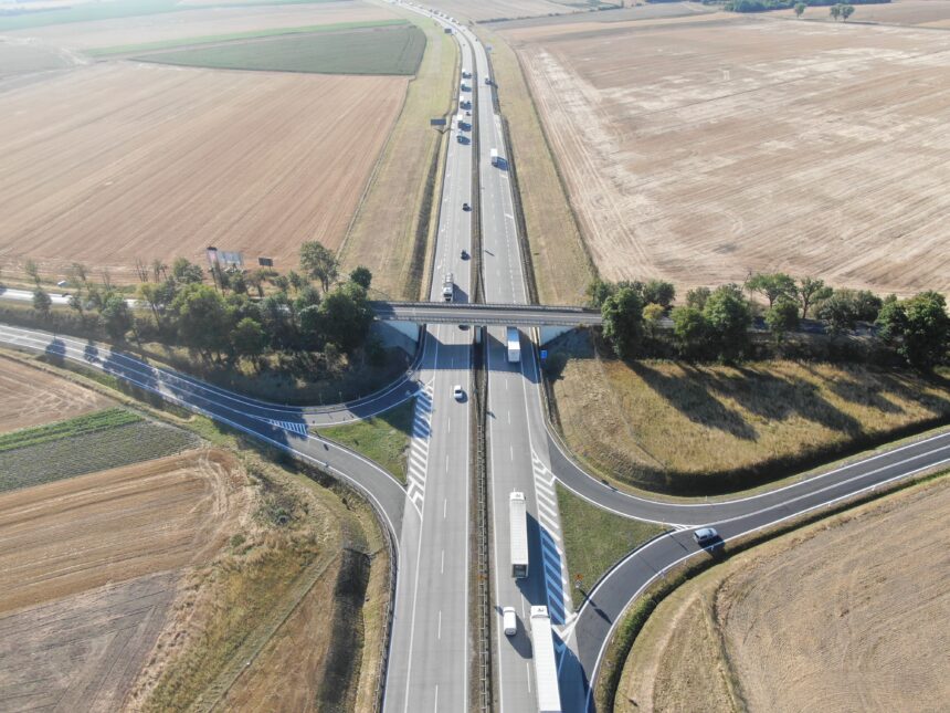 Węzeł Udanin - autostrada-a4