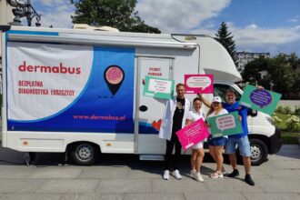 Dermabus w Legnicy 2026. Bezpłatne badania skóry i psycholog