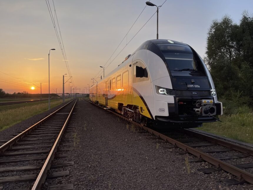 Ekodiesel Kolei Dolnośląskich, wyprodukowany przez bydgoską PESĘ