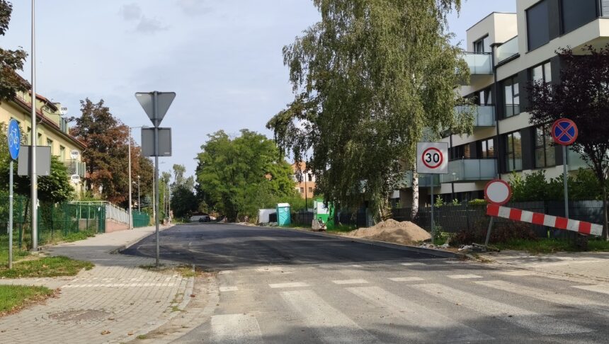 Remont ul. Kertyńskiego w Legnicy.