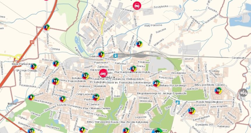 Mapa zagrożeń w Legnicy. Sierpniowe statystyki policji
