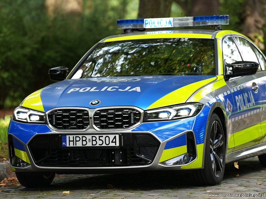 Nowe BMW M340i w legnickiej policji