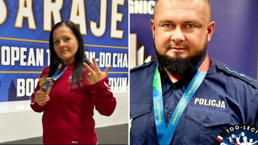 Głosuj na policjantów z Legnicy w plebiscycie na 100-lecie sportu w Policji