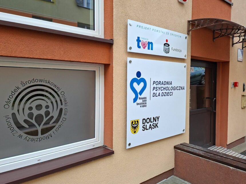 Ośrodek psychologiczny dla dzieci w Złotoryi otwarty. Pomoc bez skierowania
