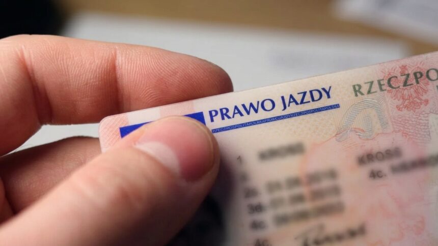 Blankiet prawa jazdy dla kierowców na terenie RP
