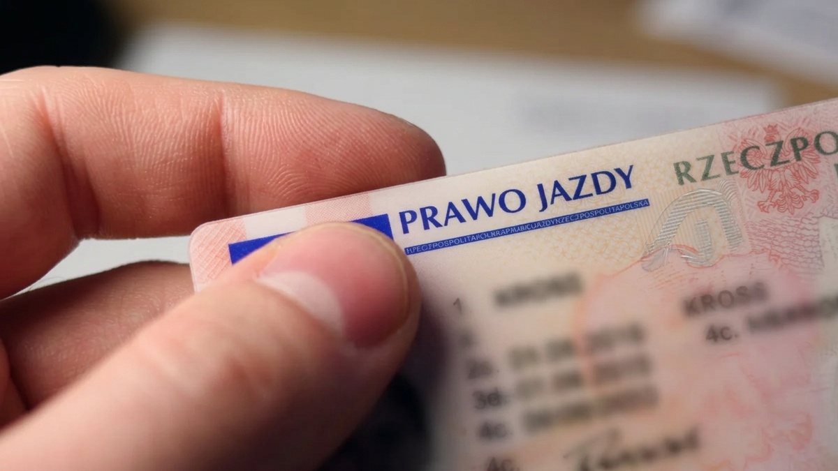 Blankiet prawa jazdy dla kierowców na terenie RP