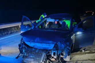Rozbił auto na A4 i zgłosił fikcyjne porwanie. Pijany 24-latek zatrzymany