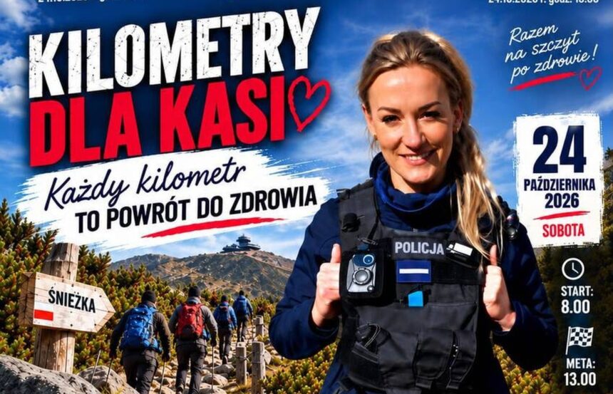 Już za niespełna trzy tygodnie wejdą na Śnieżkę, by walczyć o zdrowie policjantki z Legnicy