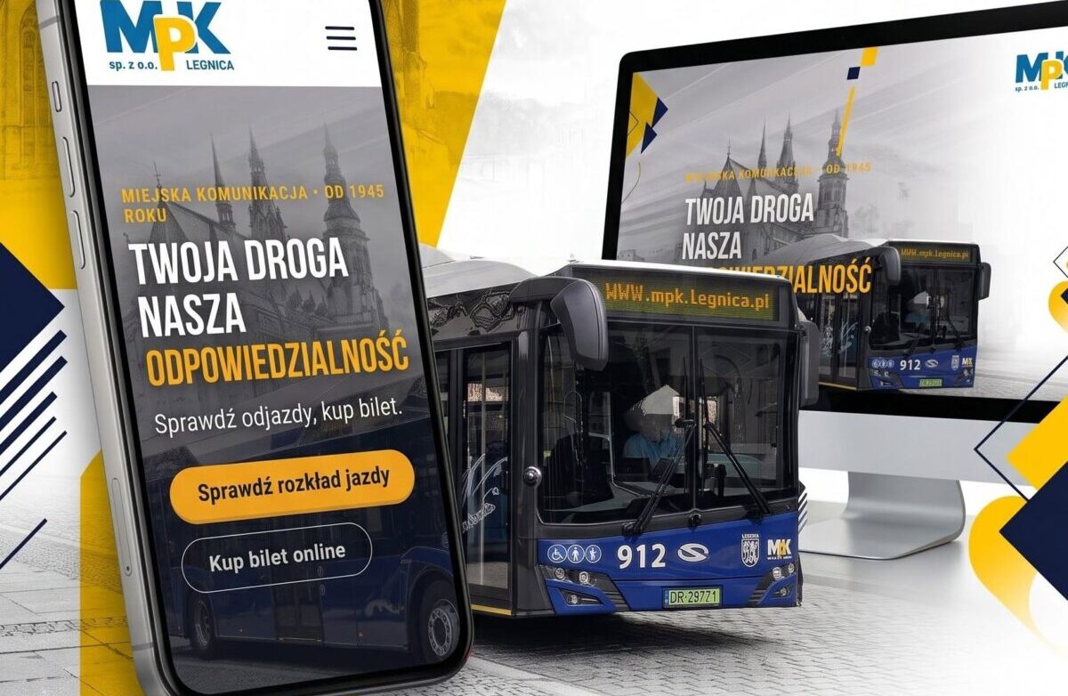 Nowa strona MPK Legnica! Wygodny rozkład jazdy na smartfonie